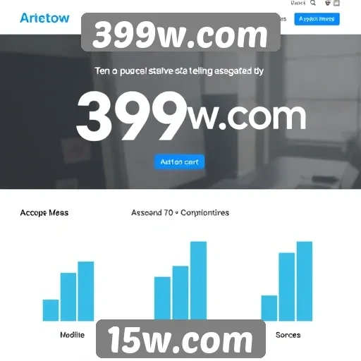 Desempenho do site 399w em comparação com concorrentes